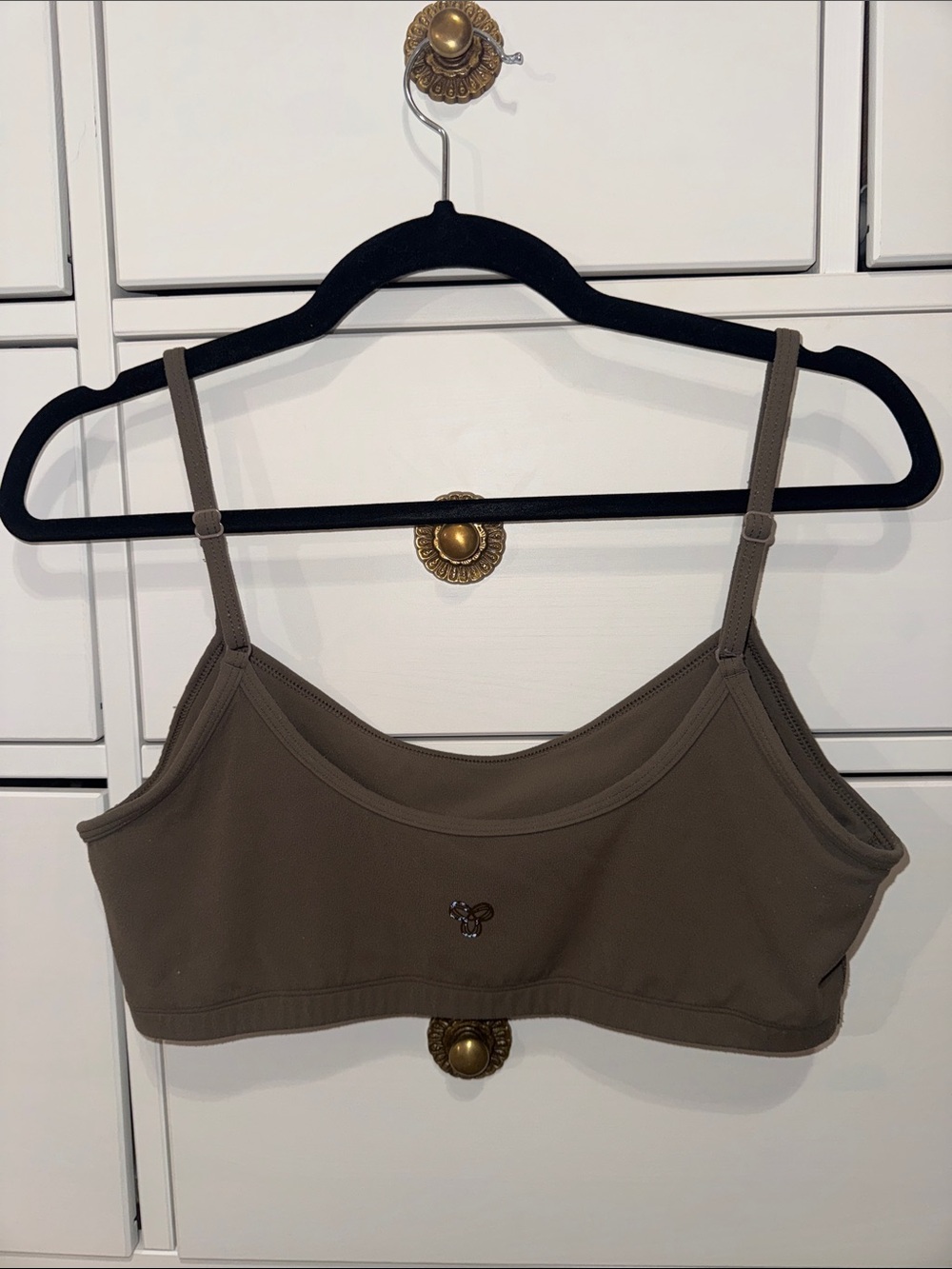 TNA Brown Sports Bralette - Picture 3 of 3